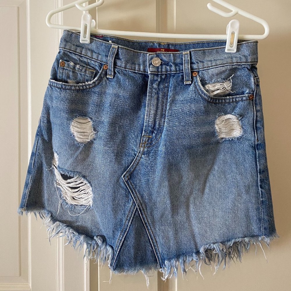 7 For All Mankind Jean Skirt